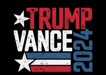 Trump Vance 2024 Vintage SVG, Trump Vance 2024 SVG