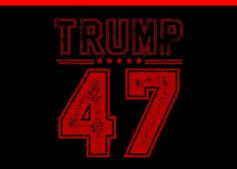 45 47 Trump SVG, Vintage American Flag Trump 2024 SVG