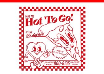 Chappell The Midwest Call Me Hot SVG, Pizza Hot To Go SVG