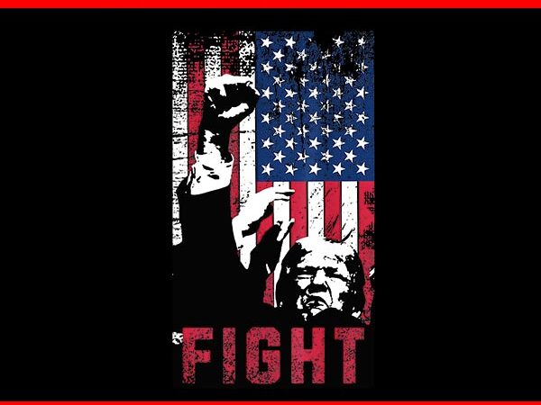 Trump fight usa png, trump 2024 png, trump vance png t shirt designs for sale