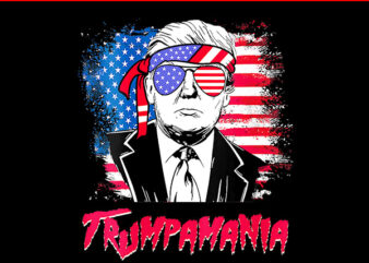 Trumpamania PNG, TrumpAmania Flag PNG