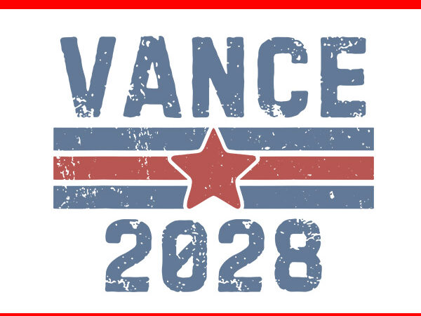 Vintage vance 2028 svg, trump vance svg t shirt vector art