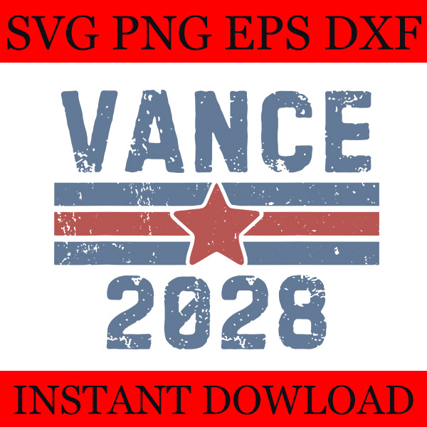 Vintage Vance 2028 SVG, Trump Vance SVG