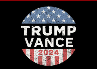 Trump Vance 2024 PNG, Trump Vance PNG, Trump Flag PNG