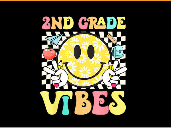 2nd grade vibes smile face back to school png, 2nd grade vibes png