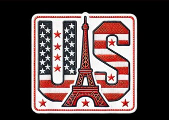 USA Flag PNG, USA 2024 Paris United States Sport USA Team 2024 t shirt vector graphic