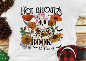 Spooky Ghost Readers Book Club Teacher Halloween Book PNG t shirt template vector