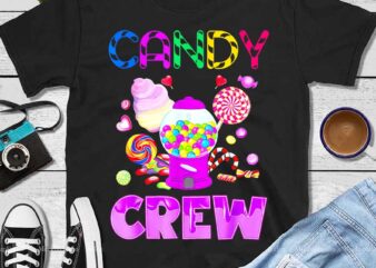 Candy Crew Decorations Sweetie Candy Squad PNG, Candy Crew PNG t shirt vector file