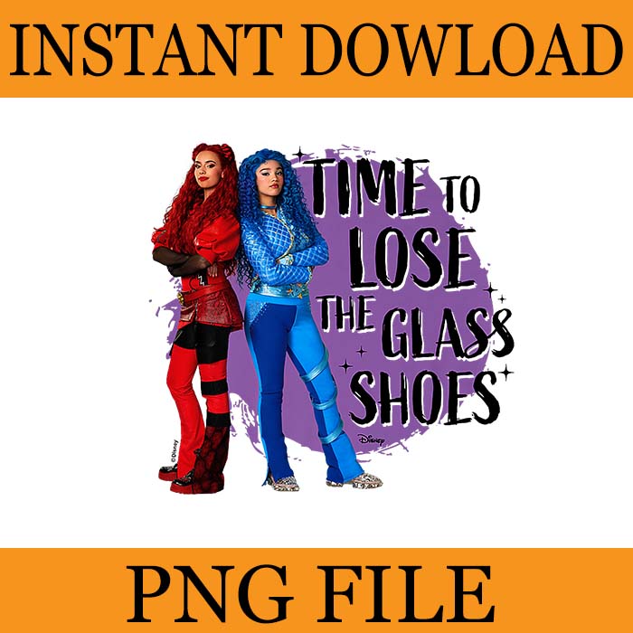 Descendants 4 – Time To Lose The Glass Shoes PNG