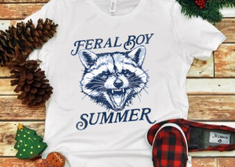 Feral Boy Summer Raccoon Meme Trash Panda PNG