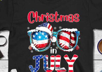 Christmas In July Summer Beach Vacation Xmas PNG