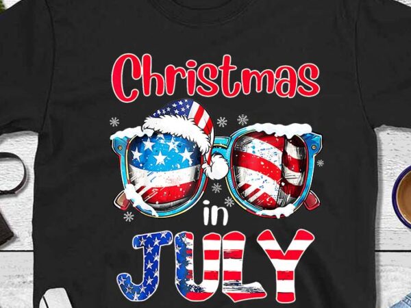 Christmas in july summer beach vacation xmas png t shirt vector file