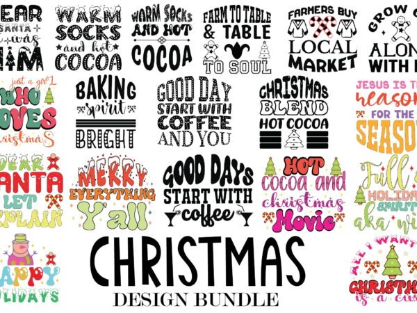 Christmas design bundle