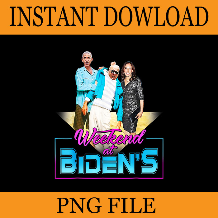 Weekend at Bidens PNG, Funny Joe Biden President PNG