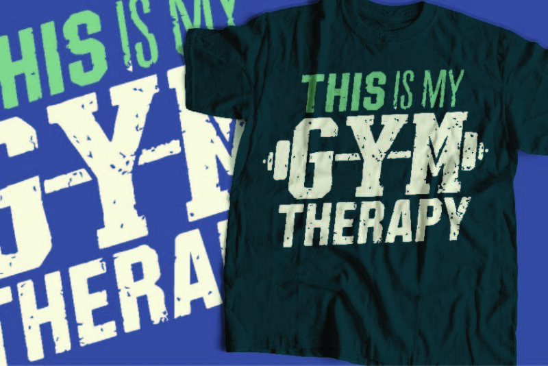 gym t-shirt design bundle trendy 2024 design