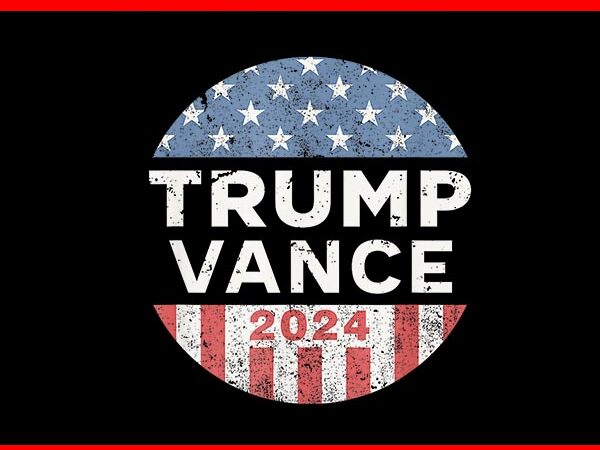 Trump vance 2024 png, trump vance png, trump flag png t shirt designs for sale