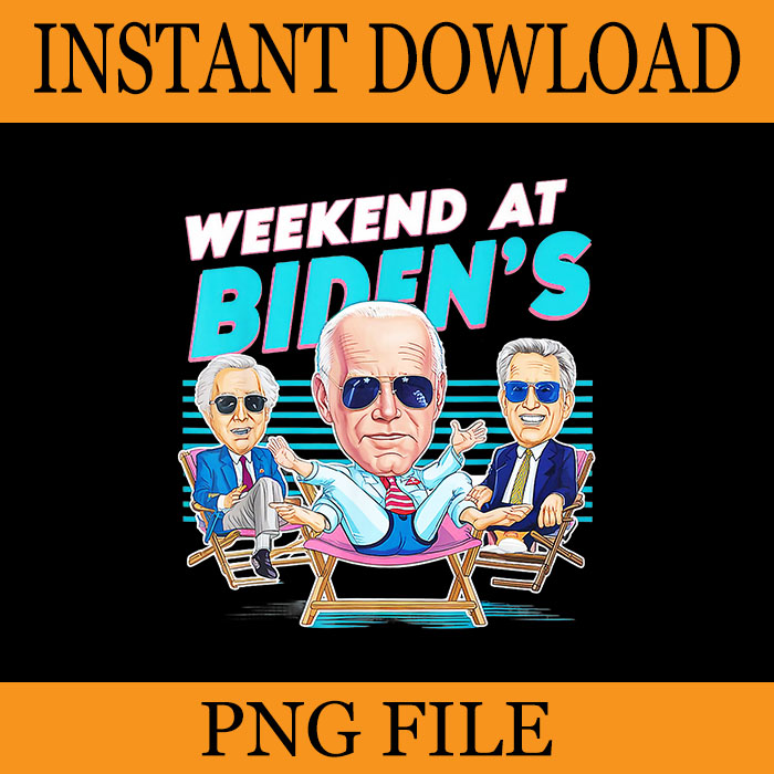 Weekend at Bidens PNG, Joe Biden President PNG, Biden Weekend PNG