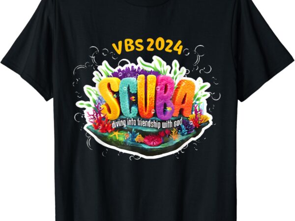 Vbs 2024 scuba diving into friendship with god t-shirt