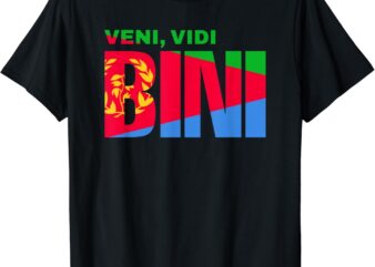 VINI VIDI BINI, Biniam girmay Eritrean cyclist tour france T-Shirt