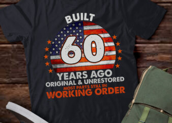 Vintage Built 60 Years Ago Funny 60th Birthday Gifts lts-d