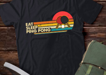 Vintage Eat Sleep Ping Pong Retro Table Tennis Lover Gifts lts-d