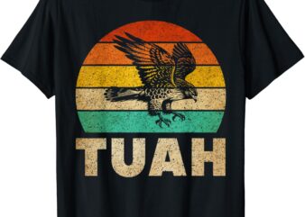 Vintage Hawk Tuah Hilarious Joke Adult Humor Gag Meme Funny T-Shirt