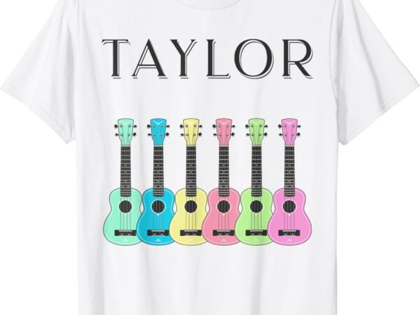 Vintage style taylor guitar t-shirt