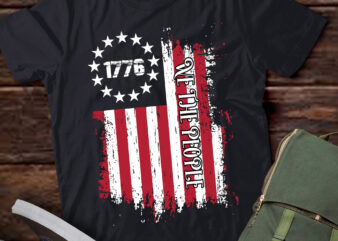 We The People American Flag 1776 Independence Day 4th Of July lts-d