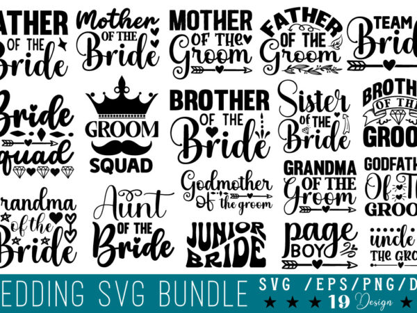 Wedding t-shirt bundle wedding svg bundle