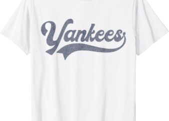 Yankees Name Vintage Retro Tee