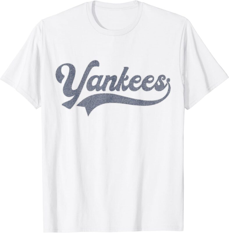 Yankees Name Vintage Retro Tee