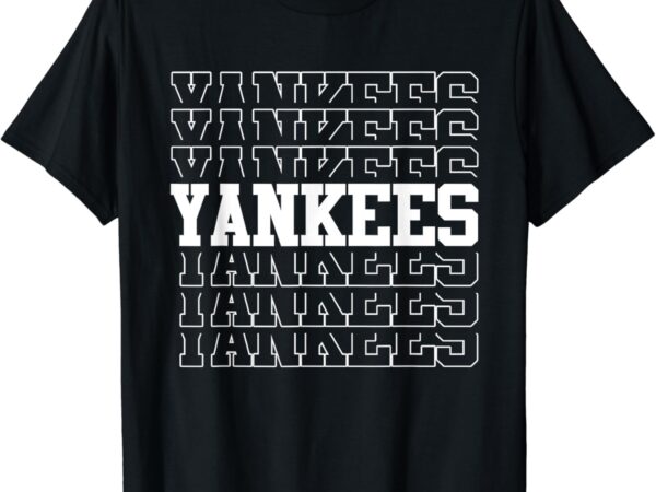 Yankees personalized name men women kids gifts t-shirt