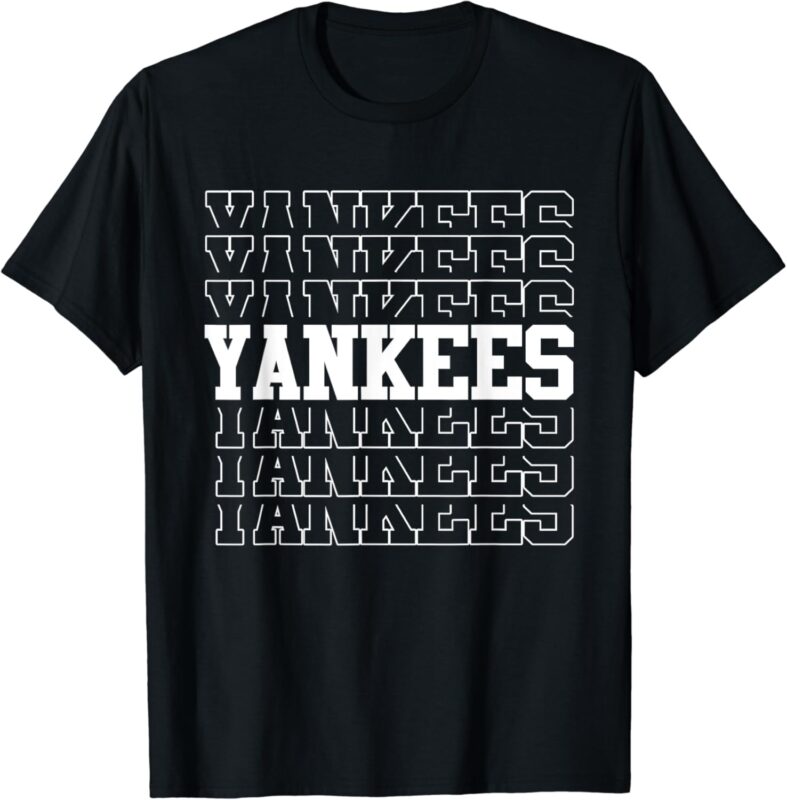 Yankees Personalized Name Men Women Kids Gifts T-Shirt