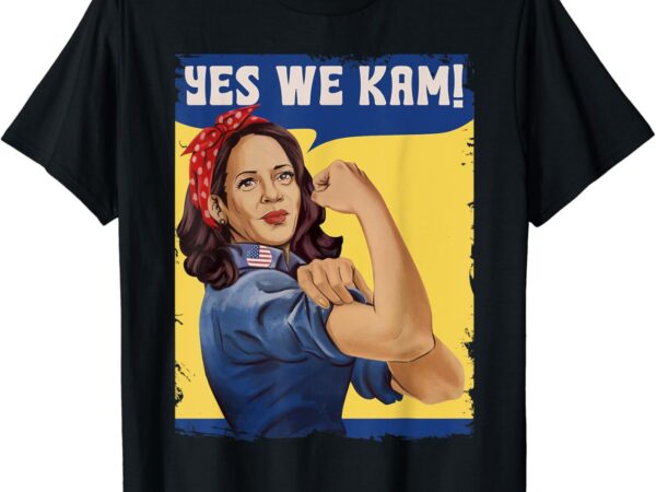 Yes we kam madam harris fun t-shirt