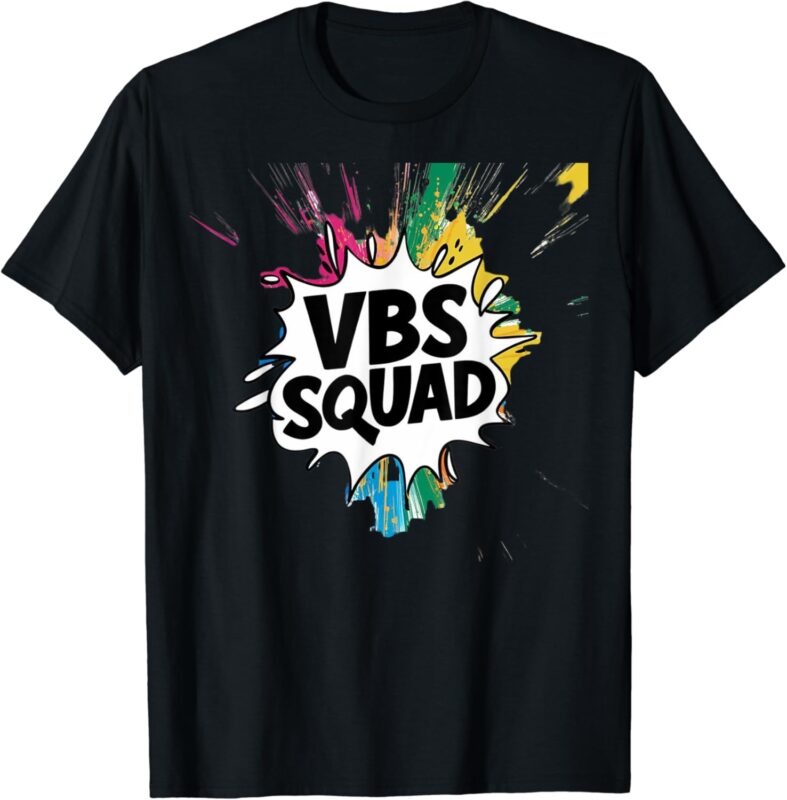 allcolorVBS Squad Vacation Bible School Summer Camp For Kids T-Shirt