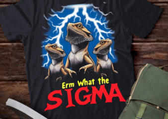 LT-P2.1 Funny Erm The Sigma Ironic Meme Quote bearded dragon