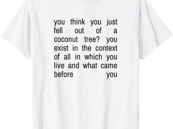 Coconut tree (brat edition) t-shirt