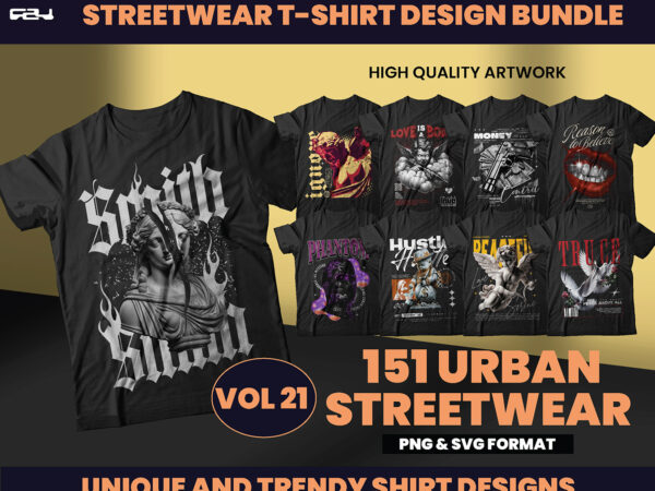 150 urban streetwear designs, t-shirt design bundle, streetwear designs, aesthetic design, shirt designs, graphics shirt, dtf, dtg