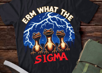 LT-P2.1 Funny Erm The Sigma Ironic Meme Quote lizard