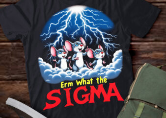 LT-P2.1 Funny Erm The Sigma Ironic Meme Quote mice t shirt vector graphic