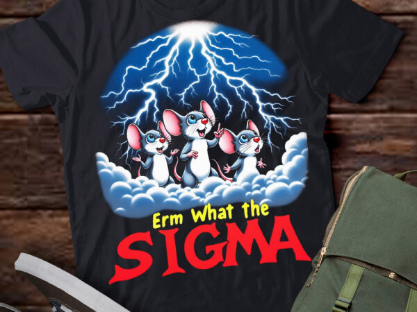 Lt-p2.1 funny erm the sigma ironic meme quote mice t shirt vector graphic