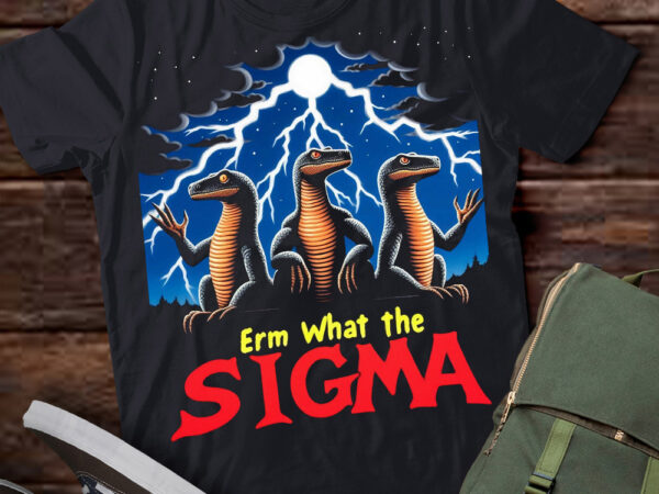 Lt-p2.1 funny erm the sigma ironic meme quote reptile t shirt vector graphic