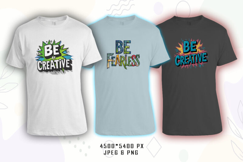 Typographic t-shirt design mega bundle with 111 png & jpeg designs – download instantly inspirational T-shirt Design