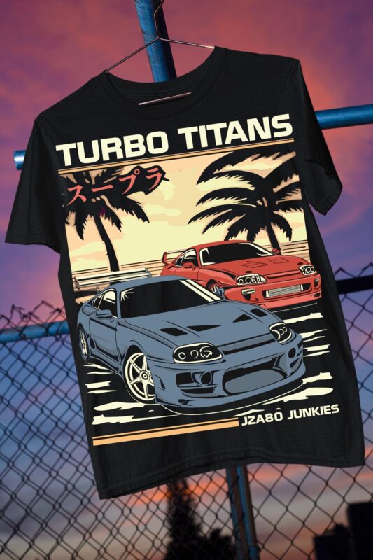 Exotic car Tubo Tunning JDM Raceing American Muscle Print on Demand