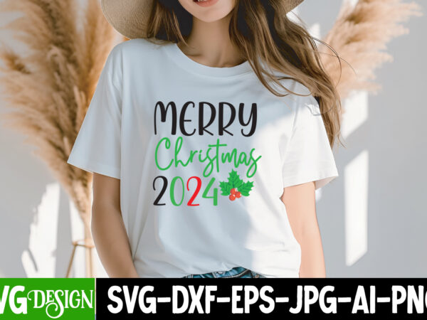 Merry christmas 2024 t-shirt design, merry christmas 2024 svg design , christmas t-shirt design, christmas t-shirt design bundle, christmas