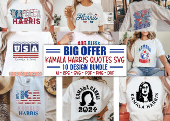 Kamala Harris SVG Bundle, Kamala Svg 2024, madam Kamala harris svg bundle, kamala harris for president, Kamala Harris svg, madam president, t shirt vector art