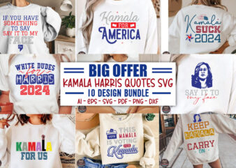 Kamala Harris SVG Bundle, Kamala Svg 2024, madam Kamala harris svg bundle, kamala harris for president, Kamala Harris svg, madam president, t shirt vector art