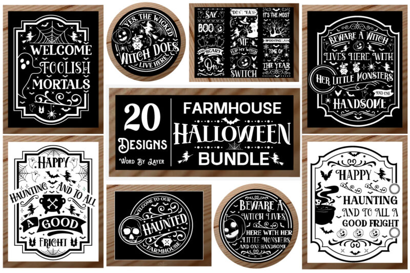 Farmhouse Halloween Mega Bundle, Halloween Big Bundle, Halloween Gift Idea SVG, Halloween Mega Bundle, Halloween Clipart, Halloween Cut file