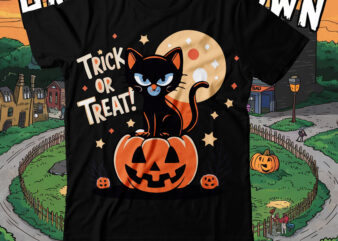 TRICK OR TREAT T-shirt design ,Halloween t-shirt design,halloween,Halloween t-Shirt Design bundle,Happy helloween t-shirt design,helloween,