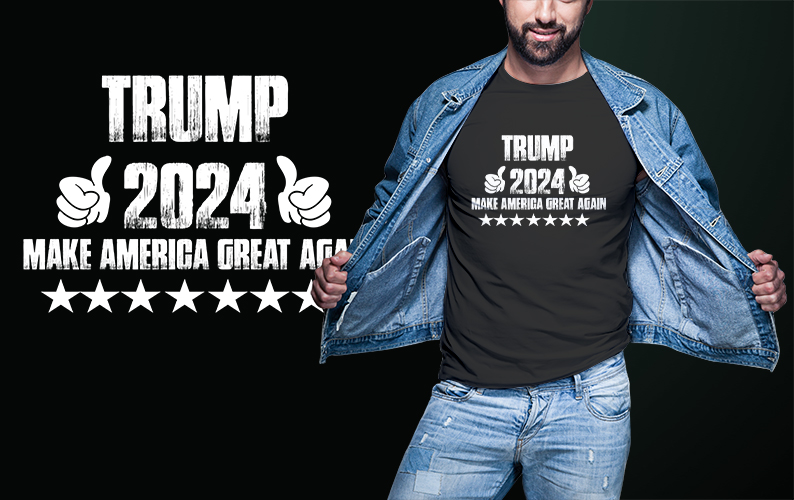 30 DONALD TRUMP FOR PRESIDENT TSHIRT DESIGN BUNDLE